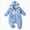 A34-Blue, variant on Comfort Baby Long Sleeve Bodysuits, Organic Cotton, Boys & Girls,6-12 Months 12-24 Months 2t 3t 4t 5t 6t 7t 8t 9t Children Pink 6-9 Months