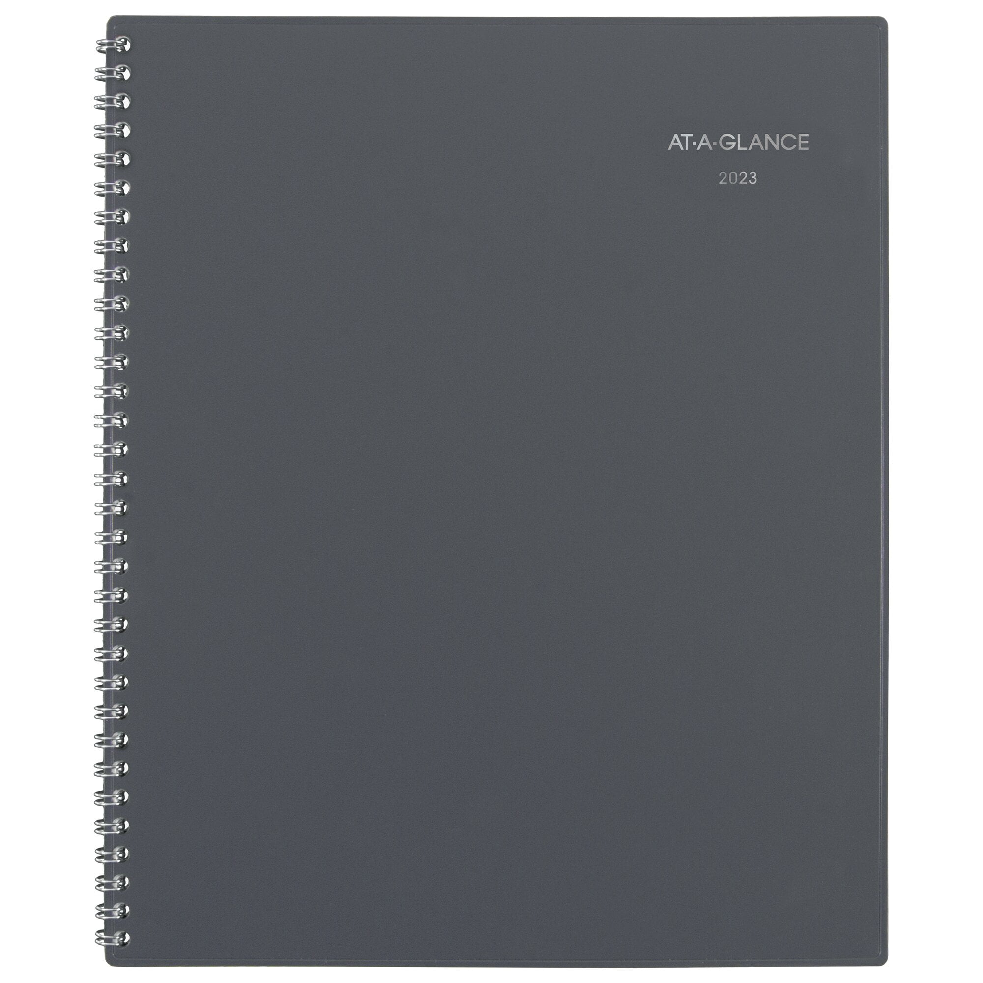 AT-A-GLANCE DayMinder 2023 Weekly Monthly Appointment Book Planner, Gray, Large, 8 1/2' x 11'