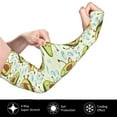 thumbnail image 3 of Daiia Avocado Doing Sport UV Sun Protection Arm Sleeves - Cooling Compression Arm Sleeve - Sports & UV Arm Sleeves for Men & Women, 3 of 8