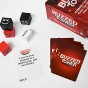 Buzzed Tower, Stack-and-Sip Adult Drinking Game for Game Night Parties, Tailgates, and Bachelor Parties by What Do You Meme?
