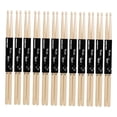 thumbnail image 1 of 12 pares de baquetas 7A, baquetas de tambor de mano, mazos de Glockenspiel, piezas de tambor, baquetas de punta de madera, baquetas de tambor para, 1 of 8