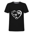 thumbnail image 3 of Blusas y camisas de manga corta con cuello redondo para hombre. Blusa de poliéster con hombros caídos y cuello redondo con estampado del Día de San Patricio., 3 of 3