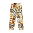 thumbnail image 5 of Balery 70s Hippie Style print Men's Pajama Pants,Ultra Lightweight Pjs,Lounge Pant-X-Large, 5 of 9