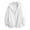 White, variant on Gifts for Family Men's Summer Thin Style Breathable Ice Filament Sun Protection Clothing Outdoor Fitted Hooded Fishing Clothing Coat