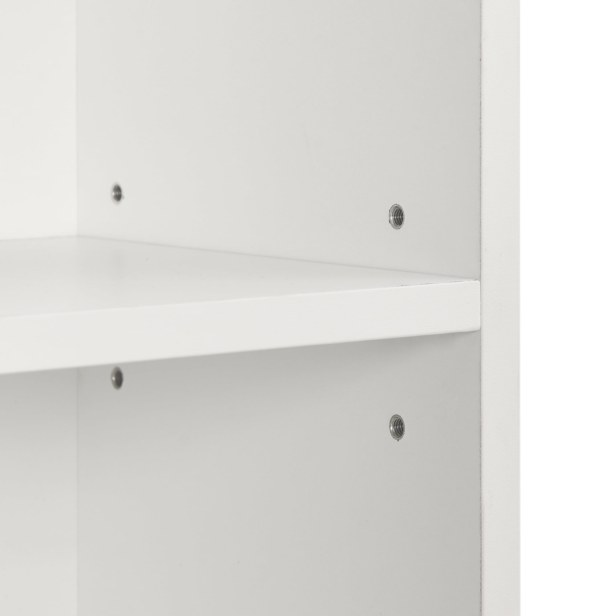 Jaodemo 8-Cube Storage Organizer, Adjustable Shelves, White
