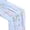 A003- Light Blue, variant on Table Runner Sheer Embroidered Floral Wildflower Design 1 Piece Green Spring Style for Dining Room Party and Cottagecore Home Decor
