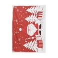 thumbnail image 2 of BZSMCE Square Tablecloth Santa Claus Pattern Tableclothes, 2 of 9