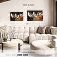 thumbnail image 4 of Elephant Stock Jamming I Wall Art - Horizontal Canvas Wall Art - Dining Room Wall Decor - Music Canvas - Black And Purple Decor By Steven Johnson - 30" x 20", 4 of 5