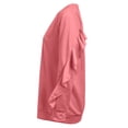 thumbnail image 4 of Gibobby Sudadera de mujer Sudadera de Cuello Redondo Sudadera de algodón para Mujer Sudadera Ligera Sudadera para Mujer(Rojo,XL), 4 of 4