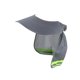 thumbnail image 5 of Pantalla para casco con banda reflectante, protector de cuello refrescante para verano para mujer Gris, 5 of 9