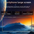 thumbnail image 6 of C25 5G Unlocked Smartphone, Dimensity 700 Octa-Core, 8GB+256GB (1TB TF), 120Hz 6.8" FHD+, 108MP Camera, 8000mAh 33W Fast Charge, Active Stylus, Android 15, IP53, 6 of 9