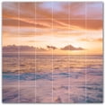 thumbnail image 1 of Picture-Tiles.com: Sunset Ceramic Tile Wall Mural WAL500987-66XL. 72"W x 72"H using (36) 12" x 12" Ceramic Tiles-Satin Finish, 1 of 3