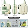thumbnail image 4 of Walkie Talkies Infantiles Juguete - 2 Radios para Niños con Temática de Dinosaurios + Regalo Ideal para Cumpleaños, 4 of 6