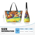 thumbnail image 3 of Lsque Scooby-Doo Beach Travel Bag - Water-Resistant, Large Capacity Lightweight Tote with 7 Pockets for Women and Men - Perfect for Beach, Pool, Gym, and Travel, 3 of 6