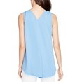 thumbnail image 2 of Rachel Roy Womens Knot Shoulder Knit Blouse, Blue, X-Small, 2 of 2
