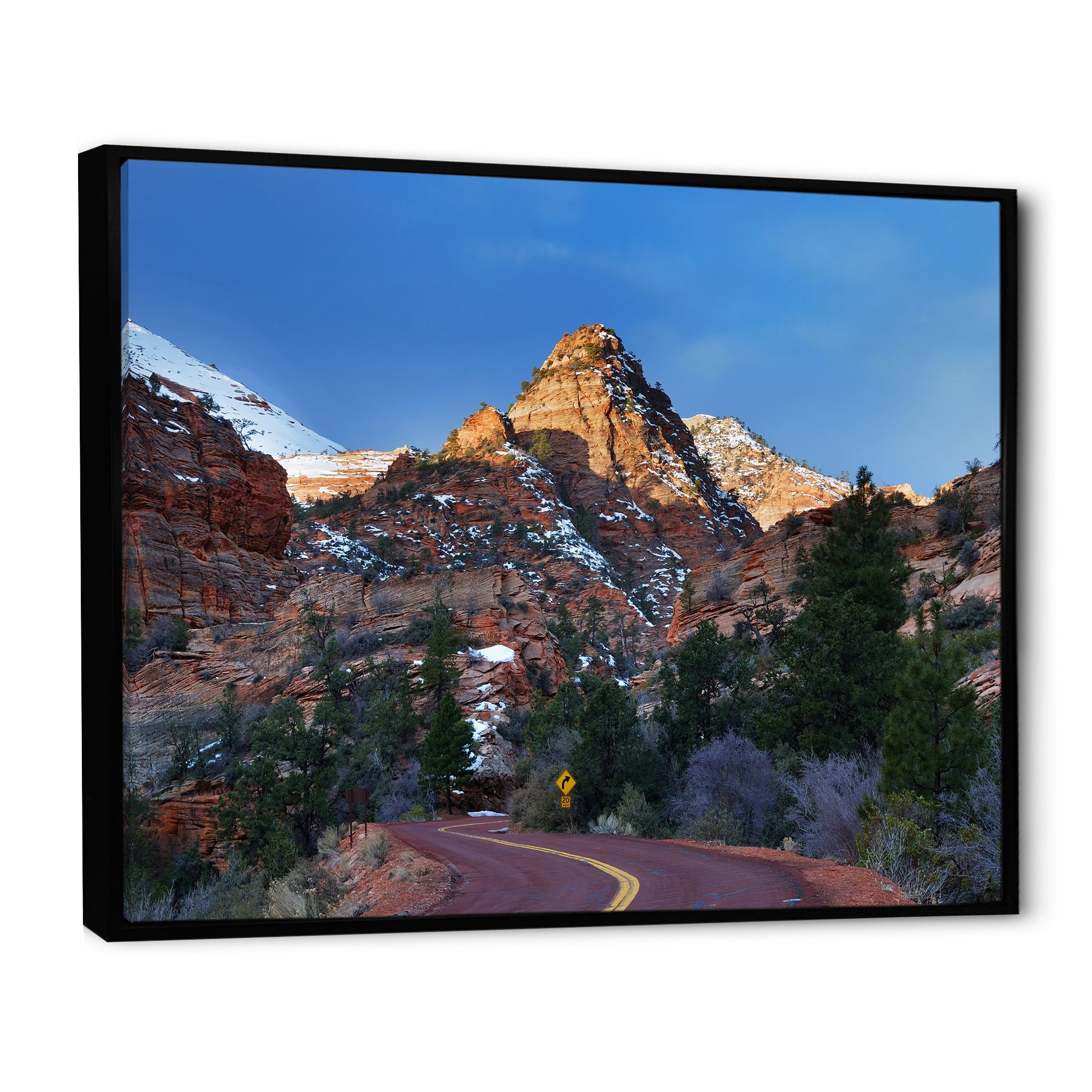 Designart Alabama framed wall art decor, Alabama framed wall Art