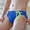 Blue, variant on ZZwxWA Men's Swim Brief Swimsuit Swimming Trunks Elastic Waist Surfing Swimsuit Underwear
