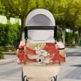 thumbnail image 5 of DIXRUYEE Stroller Organizer Moonlit Rabbit Printed, 5 of 7