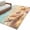 Blue, variant on Summer Beach Area Rugs 4'x6', Washable Small Throw Rugs for Office Bathroom, Coastal Ocean Waves Sandy Conch Starfish Indoor Outdoor Rug Non-Slip Low Pile Carpet Runner Reversible Floor Mats