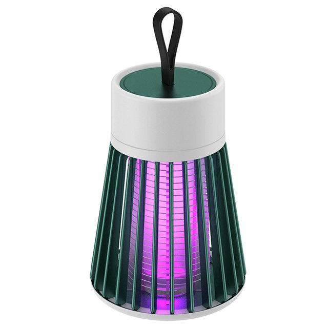 Choque eléctrico Mosquito Killer Lámpara USB Durable LED Repelente Fly Trap Fly Bug Zapper Control de plagas Iluminación nocturna Hugtrwg Para estrenar