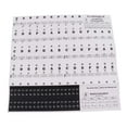 thumbnail image 5 of 49/54/61/88 Key Piano Sticker Music Note Keyboard Labels for kids Black, 5 of 8