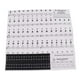 thumbnail image 5 of Pegatinas para teclas de piano para teclados de 49/54/61/88 teclas con notas y números de notas marcados. Negro, 5 of 9