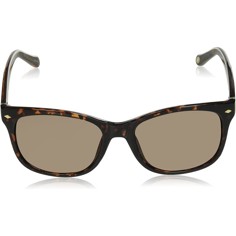 Fossil Women Sunglasses FOS3006/S Oval DARK HAVANA/Brown  display picture 1