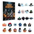 thumbnail image 2 of 3D Halloween DIY Resin Flatback Accessories Countdown Calendar Set Decorations For Phone For Hair Clip For Jewelry Making For Picture Frame (24pcs), 2 of 6