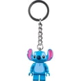 thumbnail image 2 of LEGO Disney Stitch Key Chain 854319 - Minifigure with Metal Chain, Bag and Key Accessory, 2 of 3