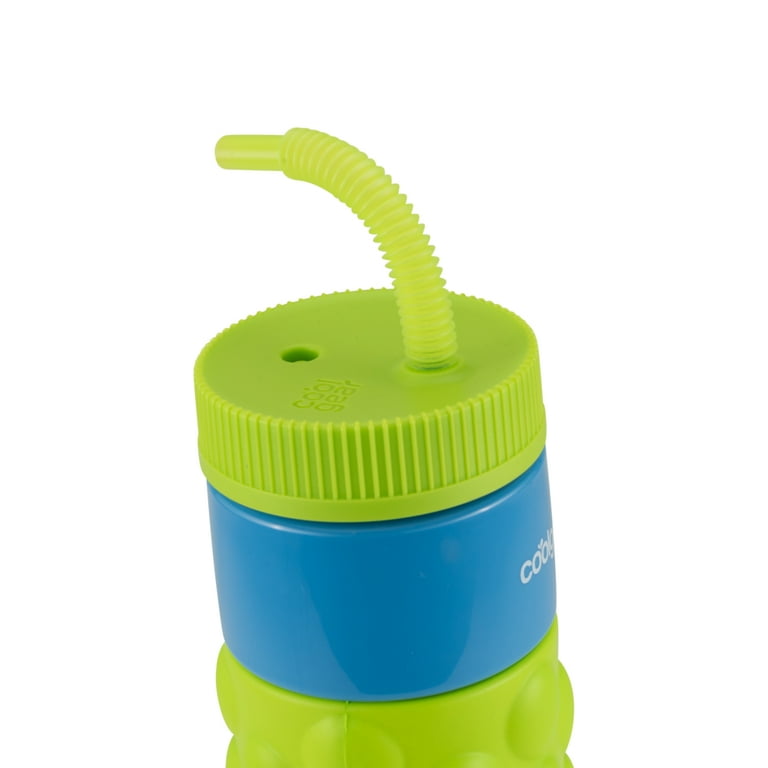 Cool Gear 24oz Plastic Retro Squishy Water Bottle, Bubble