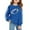 Blue, variant on Tiijoy Toddler Girl's Sweatshirt Football Sequins Print Sports Pullover Top, Sizes 3-4
