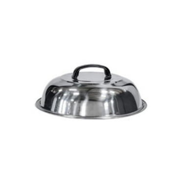 Blackstone Griddle Accessories - 12 Inch Round Basting Cover - Stainless Steel -