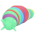 thumbnail image 4 of Finger Slug Toy, Decompression Slug Toy Endless Fun Relief Anxiety  For Home For All People Colorful, 4 of 8