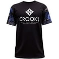 thumbnail image 2 of Crooks & Castles Flags Men's T-Shirt Black, 2 of 2