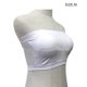 thumbnail image 2 of Sujetador inalámbrico Sujetadores sin tirantes Bradeau acolchado Ropa interior sin fisuras Color simple Color Ligero Ligero Ligero Abajo Ropa de hombro Fiesta Blanco Hollow Atrás Scienceny AP008609-13, 2 of 6