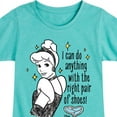 thumbnail image 3 of Disney Princess - Cinderella I Can Do Anything - Toddler & Youth Girls Short Sleeve Graphic T-Shirt, 3 of 5
