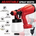 thumbnail image 4 of Multi-Nozzle Spray Gun - 3 Spray Modes for Walls, Wood, Vehicles & Decks - Indoor/Outdoor Painting Tool, 4 of 13