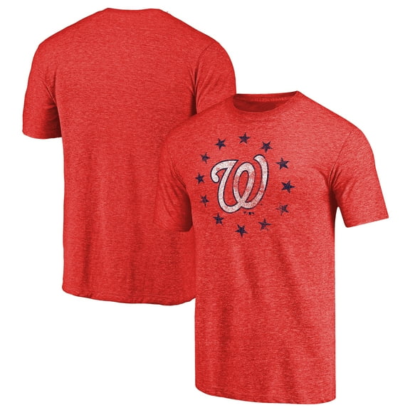 Men's Red Washington Nationals Hometown Collection Nats Seal T-Shirt