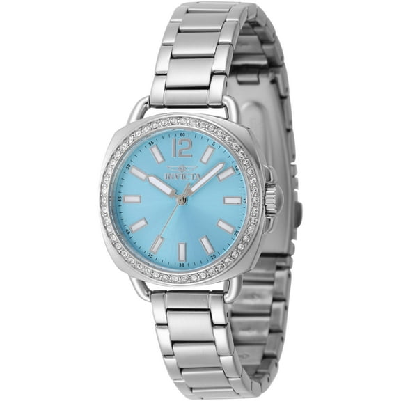 Invicta 47327 Women's Wildflower Light Blue Dial Crystal Watch