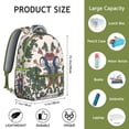 thumbnail image 6 of Paisley Gift Backpack - Trendy Waterproof Bookbag for College Students, Durable School Backpack for Women & Men, Stylish Paisley Print for Campus & Commute, 6 of 6