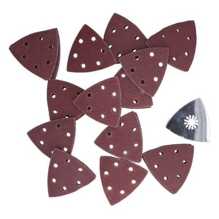 

101PCS/Set Sandpaper Abrasive Disc Set 100PCS 90mm Abrasive Paper with 1PC 80mm Sanding Disc