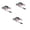 B, variante sur 3 Pcs Appât à Rotation Flash Leurre Souple, Swimbaits Queue à Pagaies Leurres de Pêche, Appât Souple Pré-Monté avec Lames Pivotantes et Yeux 3d, Hameçon Caché Sans Herbes pour Achigan Truite, Équipement d'Eau Douce Eau Salée, A