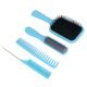 thumbnail image 3 of Juego De Peine Para El Cabello, Mango Aerodinámico, Cepillo Para El Cabello Fácil De Desenredar, Peine Para Bolsa De Gas, 4 Piezas, Azul Para Peluquería, Uso Doméstico Para ANGGREK Otros, 3 of 8