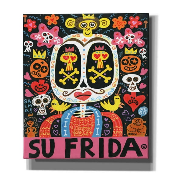 Epic Graffiti 'Dolor Feliz Gracias' by Jorge R. Gutierrez, 26"x30"