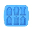 thumbnail image 2 of Halloween Silicone Mold For Soap Rip Gravestone Mold For Ice Chocolate Cake Candy 7.7"X6.6"X1" Home Decor, 2 of 7