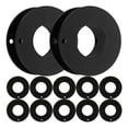 thumbnail image 4 of Shisuyan 20pcs Plastic Wire Spools For Thread Bobbin Bobbins Portable Sewing Bobbins Professional Empty Spools Thread Accessory Bobbin Winders, 4 of 8