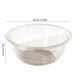 thumbnail image 3 of Lavabo de plástico reforzado – Redondo y transparente para lavar ropa, frutas o guardar artículos del hogar – Apilable, resistente a caídas, versátil para el baño, la cocina o la residencia es, 3 of 6