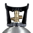 thumbnail image 3 of New 50 lb. Aluminum CO2 Cylinder CGA320 with Siphon Tube and Handle DOT Approved - Ships Empty, 3 of 4