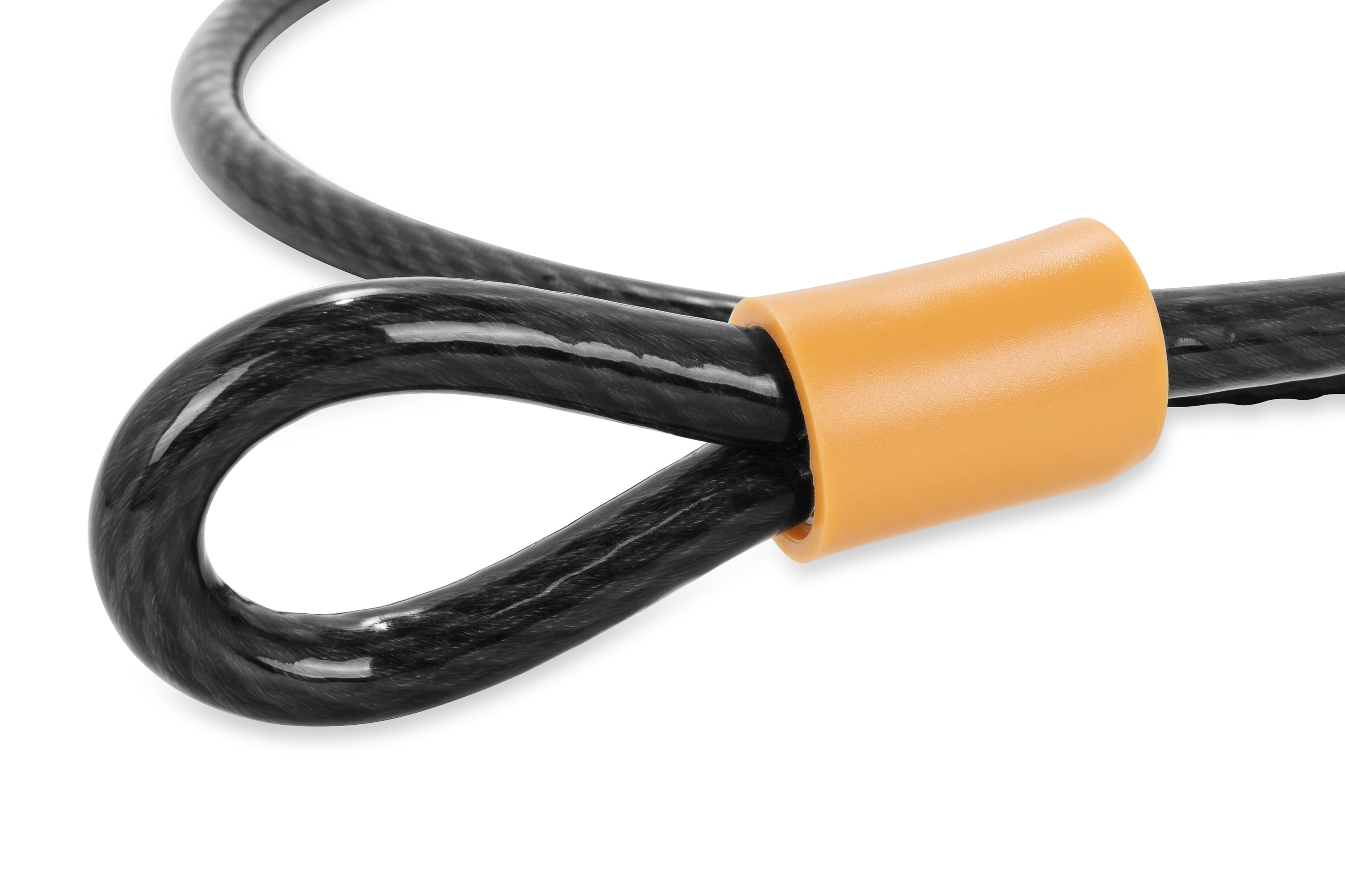 Camco PowerGrip Camper/RV Cable Lock | Features 60" Long Braided Steel Wire Rope with a Durable Vinyl Coating (44290)