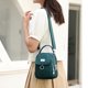 thumbnail image 2 of Las mujeres bolsa de hombro de estilo Crossbody Bolsa Satchel lindo bolso de 3 capas Mini bolso para la decoración diaria, 2 of 3